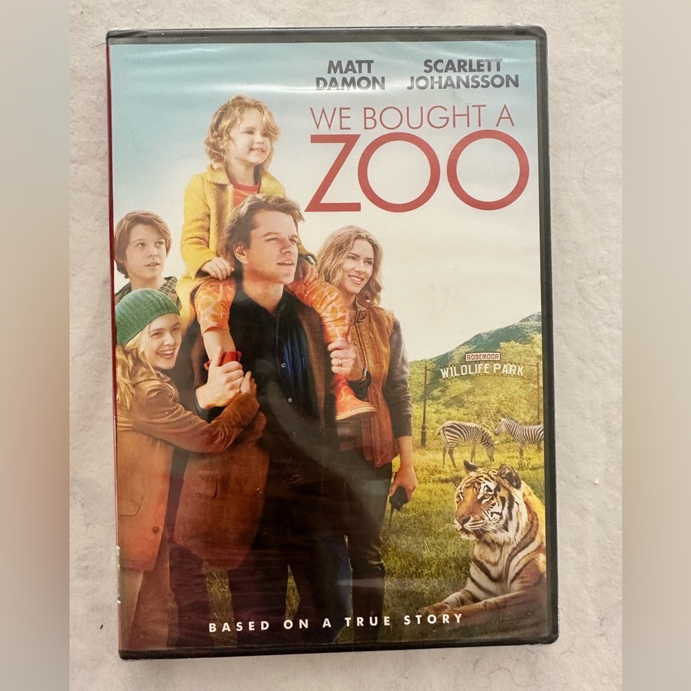We bought the zoo🐈🐈‍⬛🐕‍🦺🐶DVD - NEW‎ - Never Opened